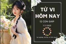Tử vi hàng ngày hôm nay của 12 con giáp 7/7/2023: Mão công việc gặp trở ngại, Tỵ tình cảm tươi sáng