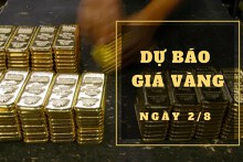 Dự báo giá vàng 2/8: Có thể biến động nhẹ vào đầu phiên?