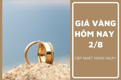 Giá vàng hôm nay 2/8: Điều chỉnh giảm từ 50.000 đồng/lượng đến 100.000 đồng/lượng