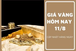 Giá vàng hôm nay 11/8: Ổn định, mức giao dịch cao nhất 67,35 triệu đồng/lượng