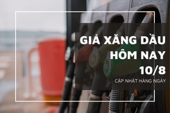 Giá xăng dầu hôm nay 10/8: Tăng mạnh gần 2% do nguồn cung thắt chặt