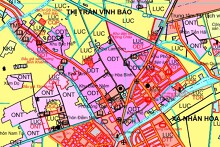 Bản đồ quy hoạch sử dụng đất thị trấn Vĩnh Bảo, huyện Vĩnh Bảo, TP Hải Phòng đến năm 2030
