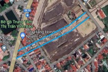 Đường sẽ mở ở thị trấn Vĩnh Bảo, huyện Vĩnh Bảo, TP Hải Phòng
