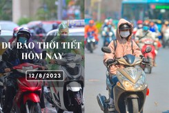 Dự báo thời tiết hôm nay 12/8/2023: Hà Nội mưa vừa và mưa to, Đà Nẵng nắng nóng gay gắt, TP HCM có mưa vài nơi