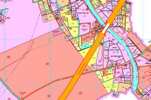 Bản đồ quy hoạch giao thông xã Vĩnh Khúc, huyện Văn Giang, tỉnh Hưng Yên giai đoạn 2021 - 2030