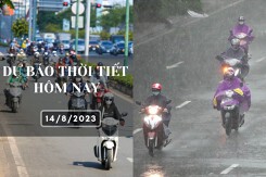 Dự báo thời tiết hôm nay 14/8/2023: Hà Nội, TP HCM có mưa về chiều tối, Đà Nẵng nắng nóng đạt tới 36 độ