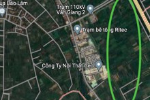 Đất có quy hoạch ở xã Tân Tiến, huyện Văn Giang, tỉnh Hưng Yên
