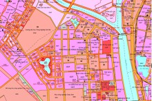 Bản đồ quy hoạch giao thông phường Lê Hồng Phong, TP Phủ Lý, Hà Nam