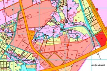 Bản đồ quy hoạch giao thông xã Tân Tiến, huyện Văn Giang, tỉnh Hưng Yên giai đoạn 2021 - 2030