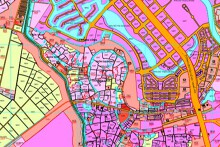 Bản đồ quy hoạch giao thông xã Phụng Công, huyện Văn Giang, tỉnh Hưng Yên giai đoạn 2021 - 2030