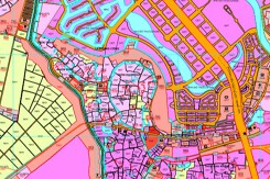 Bản đồ quy hoạch giao thông xã Phụng Công, huyện Văn Giang, tỉnh Hưng Yên giai đoạn 2021 - 2030