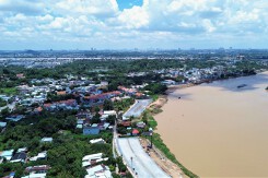 Toàn cảnh đường ven sông Đồng Nai hơn nghìn tỷ đang thi công