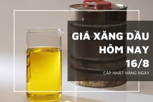 Giá xăng dầu hôm nay 16/8: Giảm nhẹ trước lo ngại kinh tế của Trung Quốc