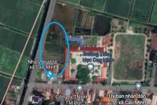 Đất có quy hoạch ở xã Cao Minh, huyện Vĩnh Bảo, TP Hải Phòng