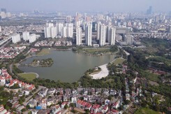 Công trình khách sạn thuộc Khu đô thị Thành phố Giao lưu của Geleximco được tăng chiều cao lên 15 tầng