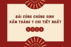 Gợi ý bài cúng chúng sinh Rằm tháng 7 đầy đủ, chi tiết nhất