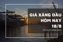 Giá xăng dầu hôm nay 18/8: Tăng nhẹ do đồng USD giảm tỷ giá