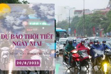 Dự báo thời tiết ngày mai 20/8/2023: Hà Nội mưa vài nơi, Đà Nẵng nắng nóng giảm dần, TP HCM có mưa to