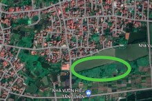 Đất có quy hoạch ở thị trấn Văn Giang, huyện Văn Giang, tỉnh Hưng Yên