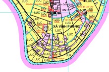 Bản đồ quy hoạch giao thông xã Vĩnh Phong, huyện Vĩnh Bảo, TP Hải Phòng đến năm 2030