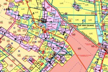 Bản đồ quy hoạch giao thông xã Vinh Quang, huyện Vĩnh Bảo, TP Hải Phòng đến năm 2030