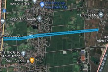 Đường sẽ mở ở xã Vĩnh An, huyện Vĩnh Bảo, TP Hải Phòng