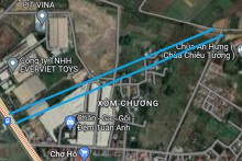 Đường sẽ mở ở xã An Hưng, huyện An Dương, TP Hải Phòng