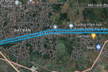 Đường sẽ mở ở xã Đại Bản, huyện An Dương, TP Hải Phòng