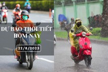 Dự báo thời tiết hôm nay 22/8/2023: Hà Nội, Đà Nẵng và TP HCM ngày nắng, chiều và tối có mưa