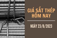 Giá sắt thép xây dựng hôm nay 23/8: Tiếp đà tăng phiên thứ hai trên Sàn SHFE