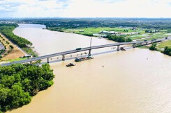 Long An sắp khánh thành cầu Cần Giuộc