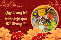 Cách trang trí mâm ngũ quả Tết Trung thu đơn giản, đẹp mắt 2023