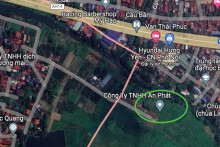 Đất có quy hoạch ở xã Giai Phạm, huyện Yên Mỹ, tỉnh Hưng Yên