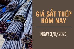 Giá sắt thép xây dựng hôm nay 3/8: Mở rộng đà giảm sang phiên thứ hai trên Sàn SHFE