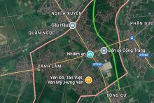 Đường sẽ mở ở xã Tân Việt, huyện Yên Mỹ, tỉnh Hưng Yên