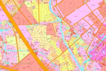 Bản đồ quy hoạch giao thông xã Thanh Long, huyện Yên Mỹ, tỉnh Hưng Yên đến năm 2030