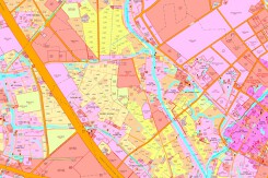 Bản đồ quy hoạch giao thông xã Thanh Long, huyện Yên Mỹ, tỉnh Hưng Yên đến năm 2030