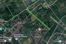 Đường sẽ mở ở xã Thanh Long, huyện Yên Mỹ, tỉnh Hưng Yên