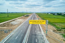 Hình ảnh cao tốc Nghi Sơn - Diễn Châu trước giờ thông xe