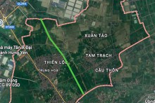 Đường sẽ mở ở xã Trung Hòa, huyện Yên Mỹ, tỉnh Hưng Yên
