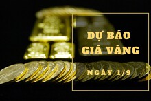Dự báo giá vàng 1/9: Ổn định khi thị trường bước vào kỳ nghỉ lễ Quốc khánh?