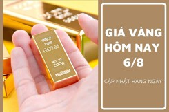 Giá vàng hôm nay 6/8: Vàng SJC giao dịch quanh ngưỡng 67,3 triệu đồng/lượng