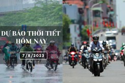 Dự báo thời tiết hôm nay 7/8/2023: Hà Nội đôi lúc có mưa, Đà Nẵng tiếp tục nắng nóng, TP HCM ngày nắng, đêm không mưa
