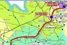 Bộ GTVT đang lập báo cáo tiền khả thi tuyến đường sắt cao tốc TP HCM - Cần Thơ