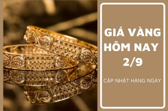 Giá vàng hôm nay 2/9: Tăng nhẹ vào phiên cuối tuần