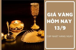 Giá vàng hôm nay 13/9: Giảm từ 50.000 đồng/lượng đến 150.000 đồng/lượng