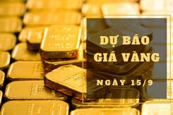 Dự báo giá vàng 15/9: Giảm thêm vào đầu phiên?