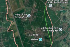 Đường sẽ mở ở xã Đặng Lễ, huyện Ân Thi, tỉnh Hưng Yên