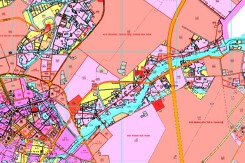 Bản đồ quy hoạch giao thông xã Hoàng Hoa Thám, huyện Ân Thi, tỉnh Hưng Yên giai đoạn 2021 - 2030