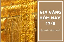 Giá vàng hôm nay 17/9: Vàng SJC giao dịch quanh ngưỡng 68,8 triệu đồng/lượng tuần qua